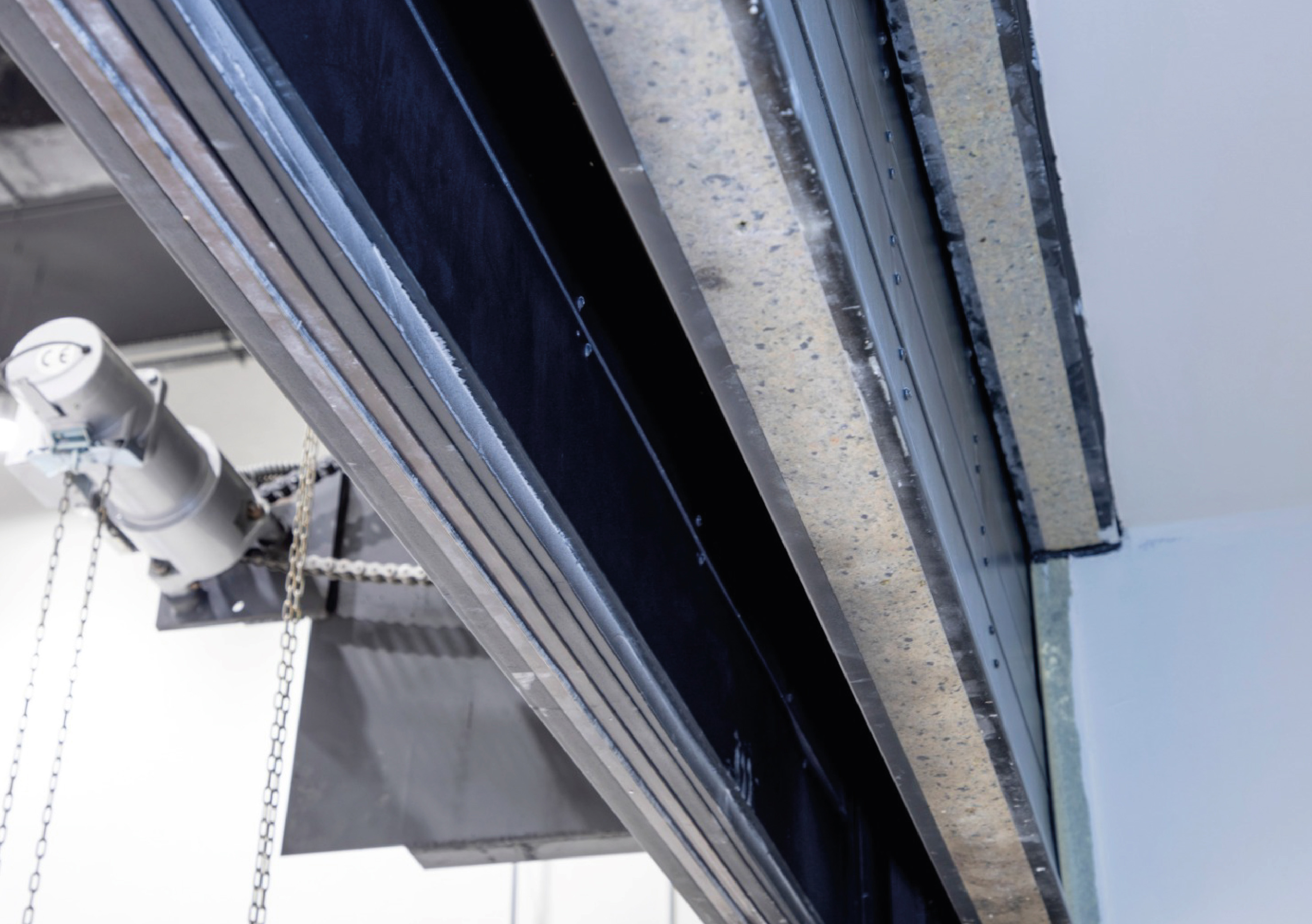 Sound Proof Acoustic and Fire Rated (Double) Roller Shutter Doors (57 dB)